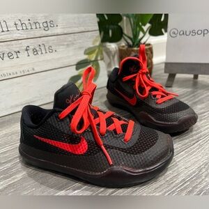 Nike Kobe 10 X Baby Size 9C Black Anthracite Crimson 726069-060 Toddler TD